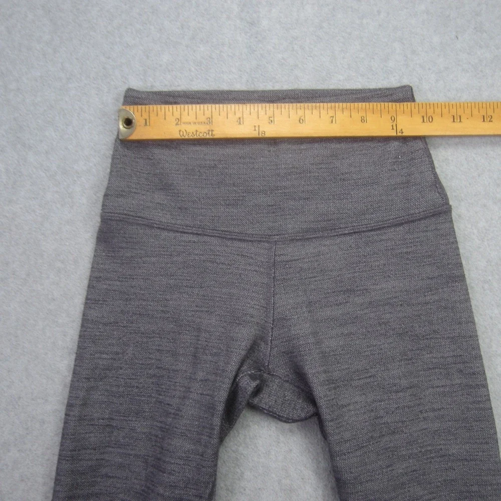 Lululemon Leggings Womens 2 Gray Align‎ Crop High Rise Yoga Athletic